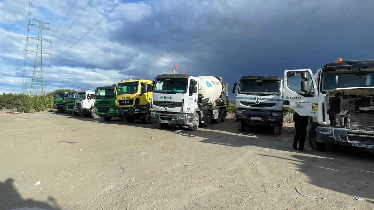 Flotte de camions RMH